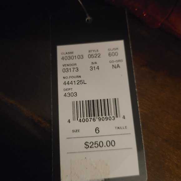 Laura Petites Long Sleeveless Burgundy Dress - Size 6 - Picture 7 of 8